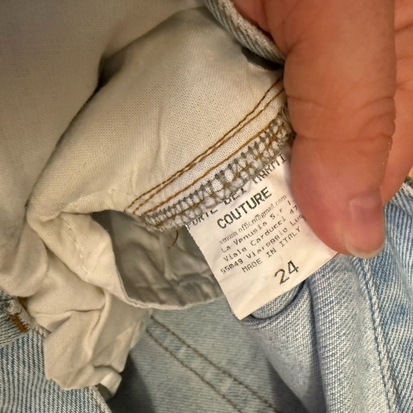 Forte Dei Marmi Couture x Barneys Designer Jeans Made in Italy Size 24 - Picture 3 of 8